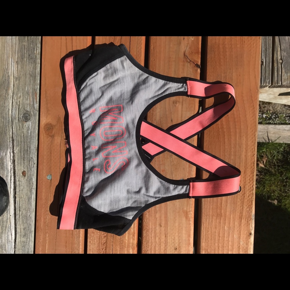 Mons Royale cross back merino wool sports bra